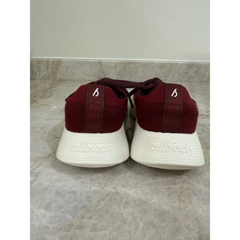 Allbirds Tree Runner Go Burgundy Women's Sneakers A10967 Size 10